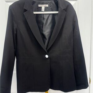 EMALINE Women's Elegant Black Blazer